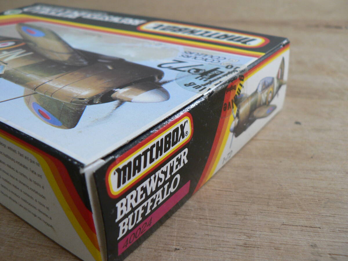 BBP111 未組立 プラモデル MATCHBOX マッチボックス 1/72 BREWSTER BUFFALO ブルースター バッファロー_画像3