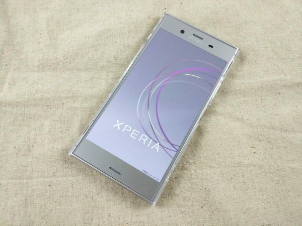 Xperia XZ1 SO-01K/SOV36/701SO用クリアケース ハードカバー PC 透明_画像2