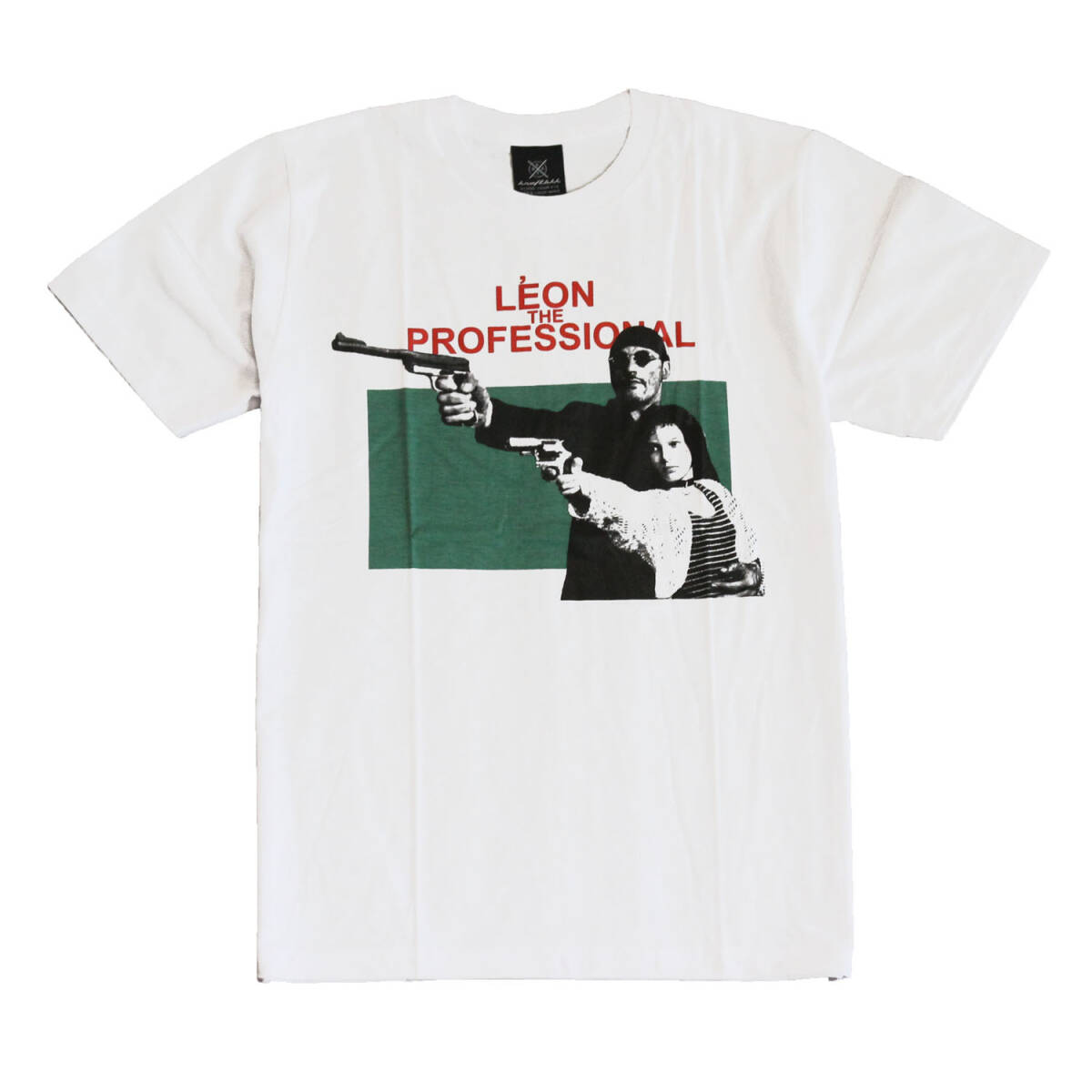 レオン LEON 映画 マチルダ ジャンレノ スケーター ストリート系 デザインTシャツ おもしろTシャツ メンズ 半袖 ビッグ ★tsr0294-wht-xlの画像1