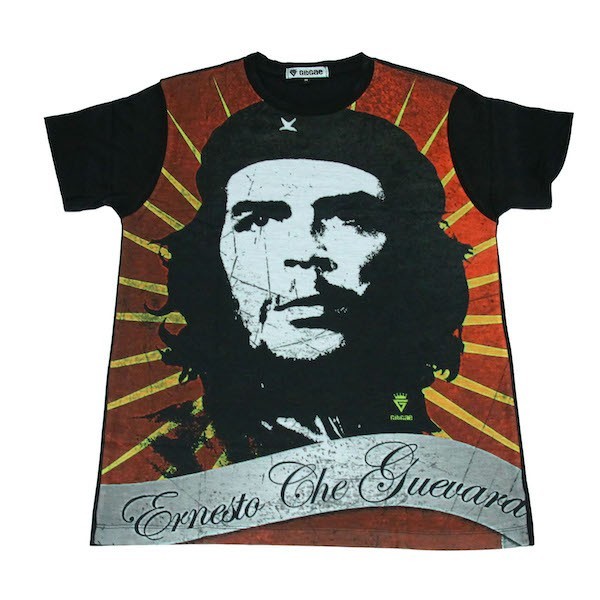 チェケバラ キューバ 革命家 南米 自由 アメリカ 独立 ストリート系 デザインTシャツ おもしろTシャツ メンズ 半袖★M672L_画像1
