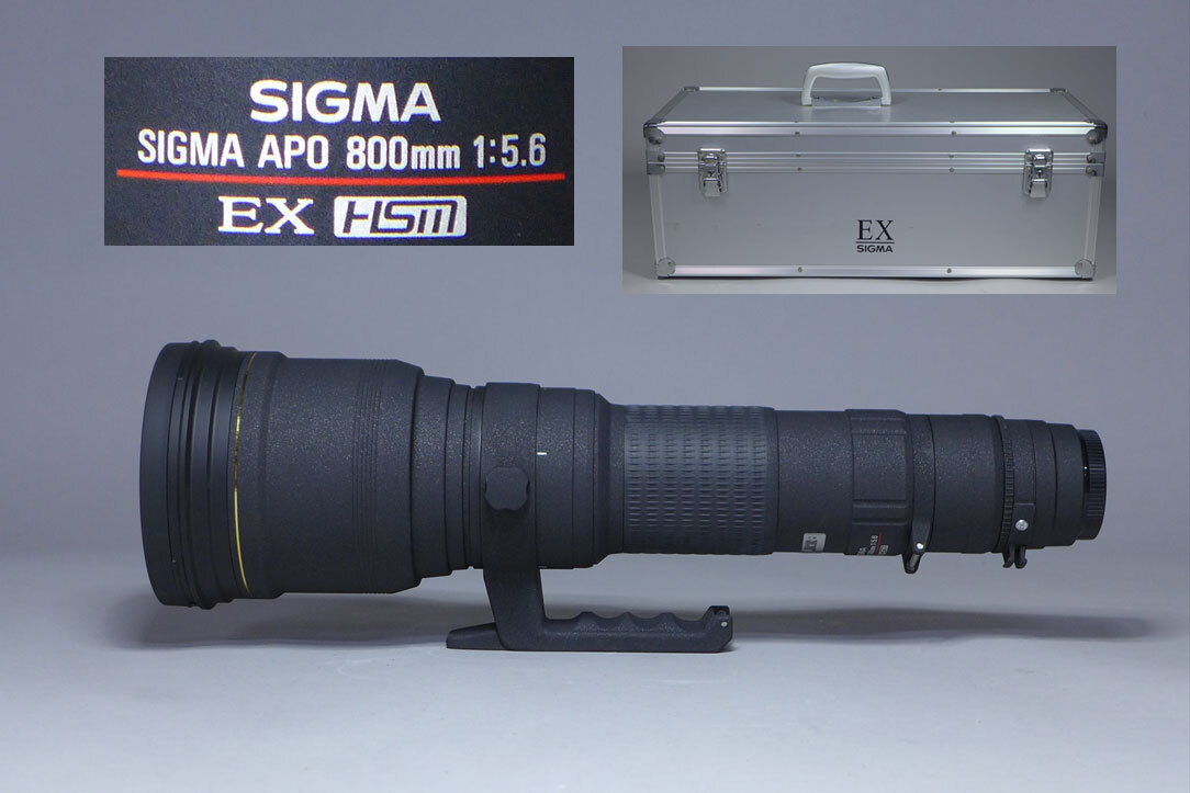 シグマ SIGMA APO ８００ｍｍ EX HSM カメラレンズ ケース入りの画像1
