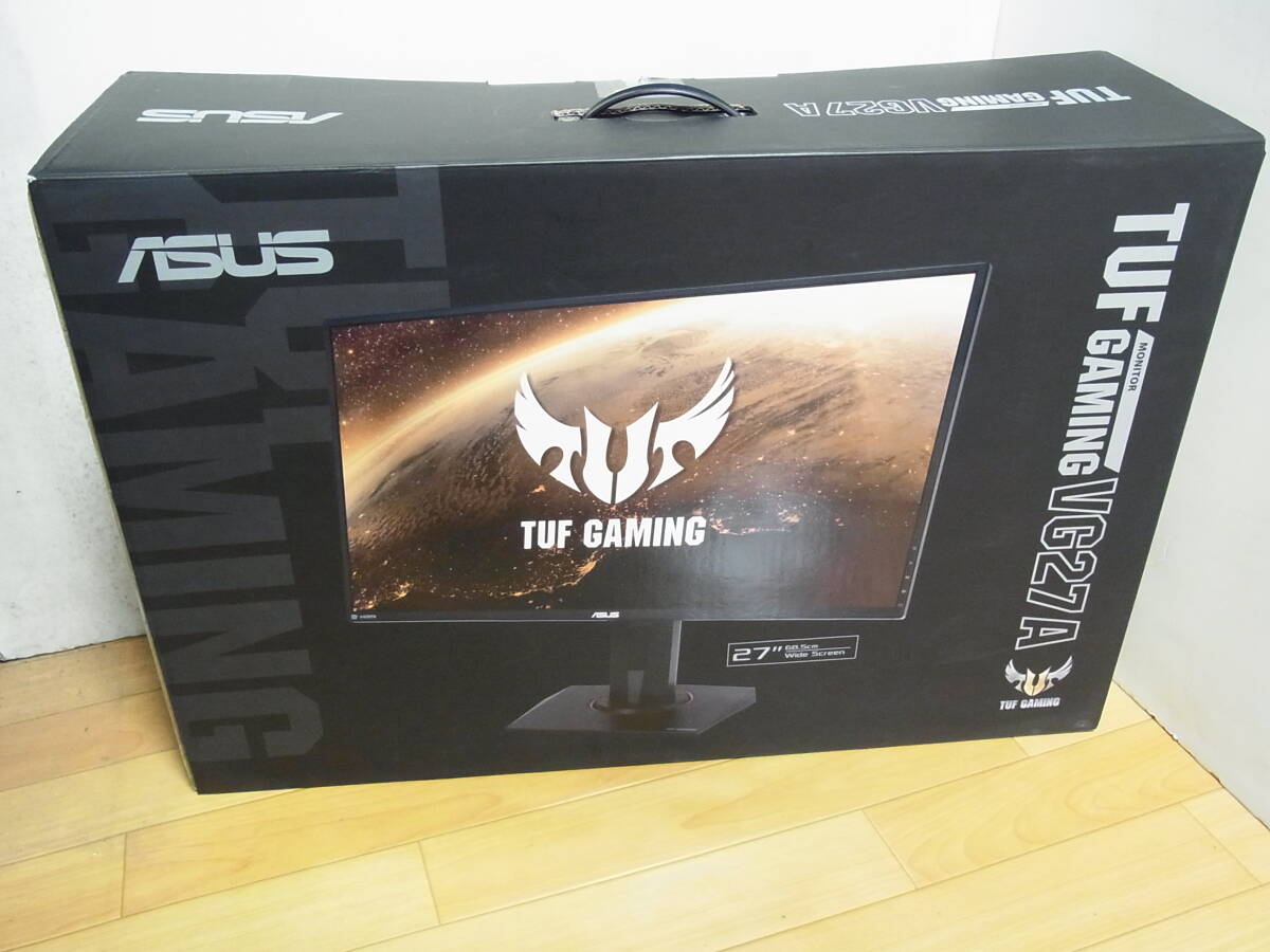 ASUS ゲーミングモニター TUF Gaming VG27AQ 27インチ WQHD IPS 165Hz 1ms HDR HDMI×2 DP G-SYNC Compatibleの画像4