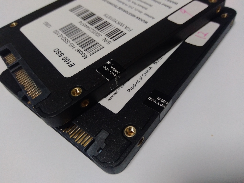 ■ SSD 2個セット ■ 128GB （9時間）　+　128GB （12時間）　HIKVISION SunEast　正常判定　送料無料　送料無料