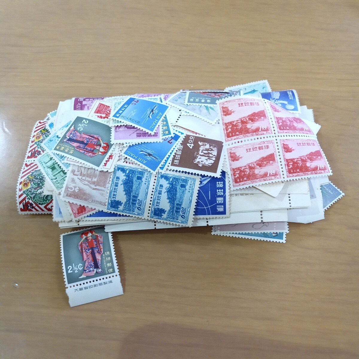 １円スタート　琉球切手　未使用　コレクター放出品_画像1