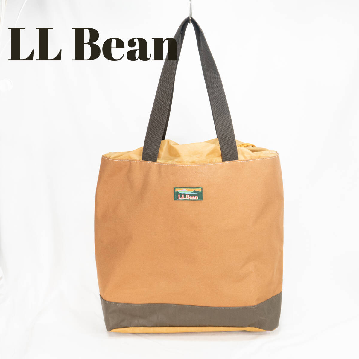 【美品】L.L. Bean トートバッグ　A4可　雑誌の付録　巾着