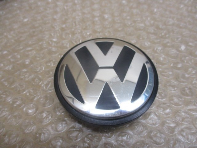 VW フォルクスワーゲン 純正 アルミホイール用 センターキャップ 中古４個/4枚 ゴルフ 5 6 パサート ヴァリアント ティグアン トゥーラン_画像2