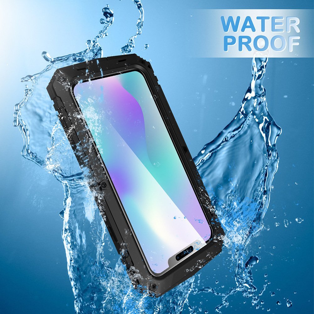 iPhone12/12Pro/12mini/Promaxケース アルミバンパー 強化ガラス 耐衝撃防水 防塵 防振 保護 iPhone14 13 11 Pro max mini Plus ケースLHAの画像9