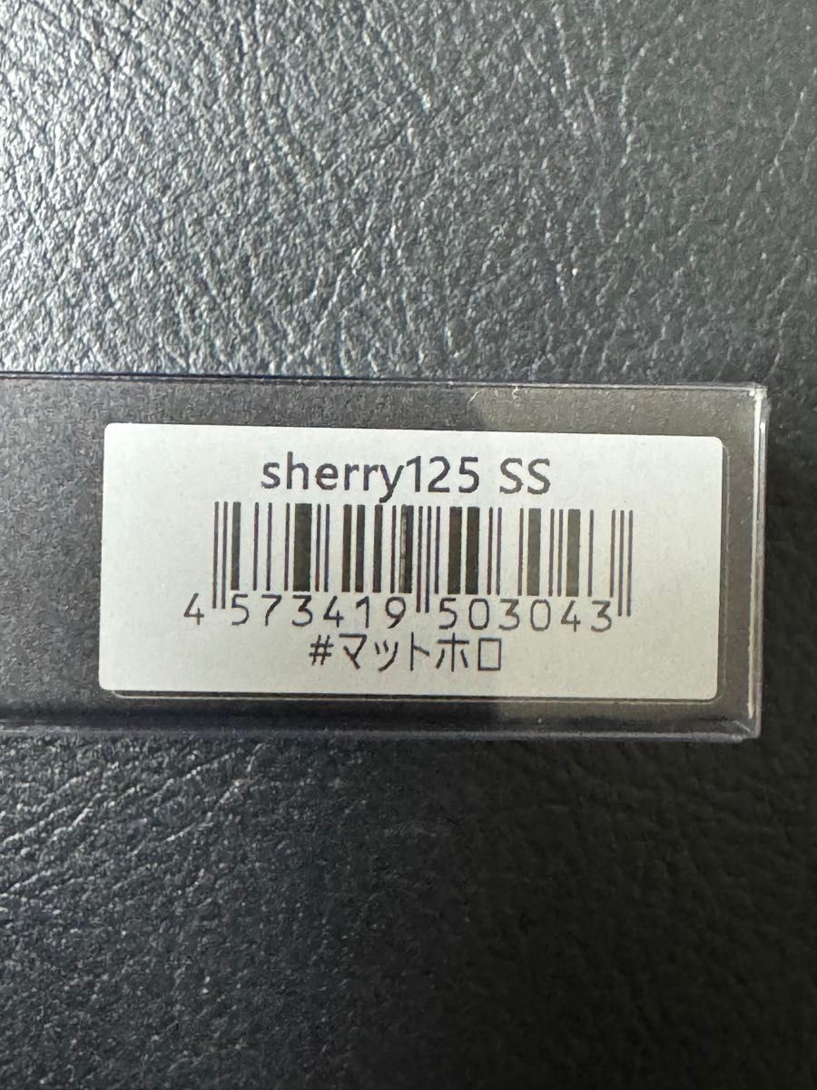 3月31日までの価格 fesオリカラ ヒフミクリエイティング シェリー125SS マットホロ② シーバス sherry