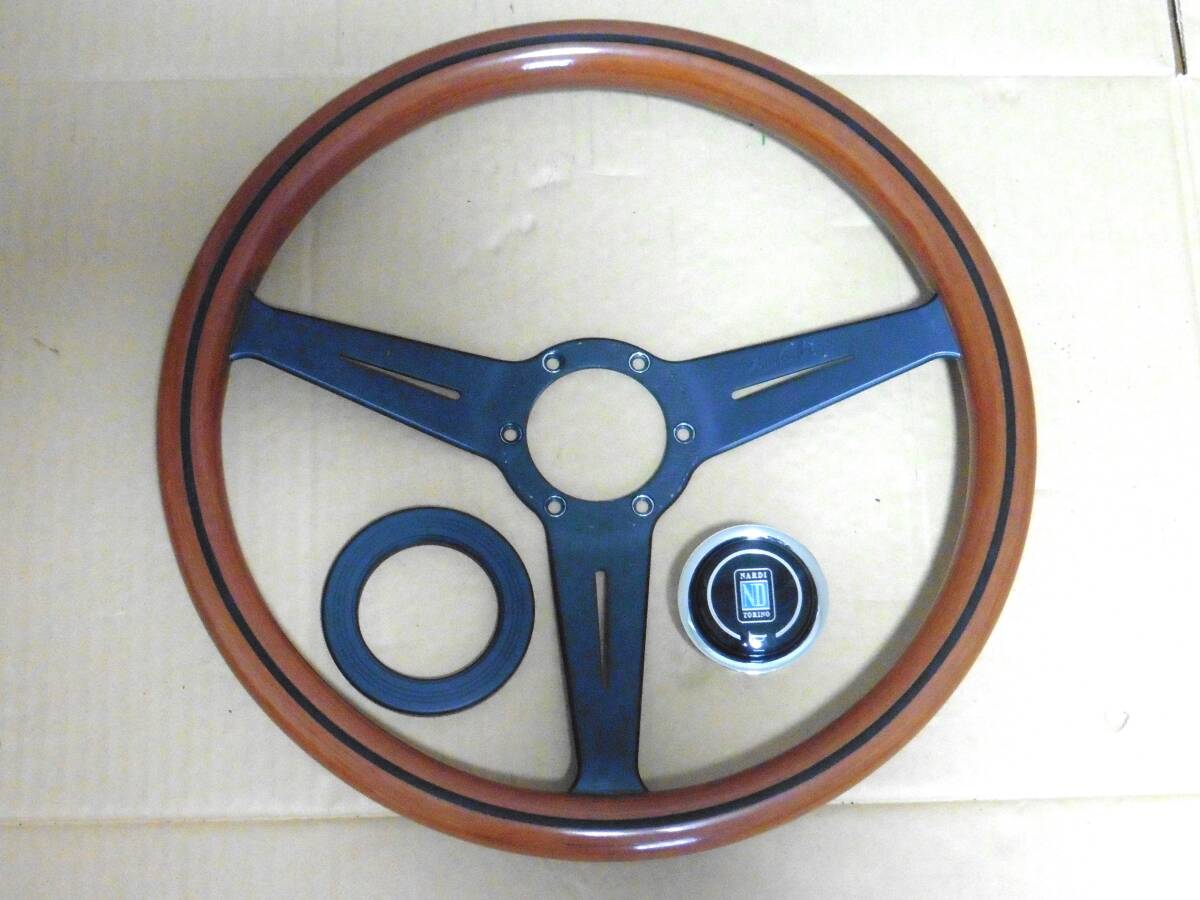 *NARDI Nardi Classic φ360 wood beautiful goods old car Mini Roadster NA6 NA8 NB6 NB8*