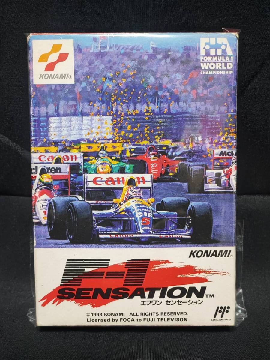 【レア 希少・珍品】 エフワン センセーション F1 F-1 SENSATION ファミコン FC ゲーム ソフト