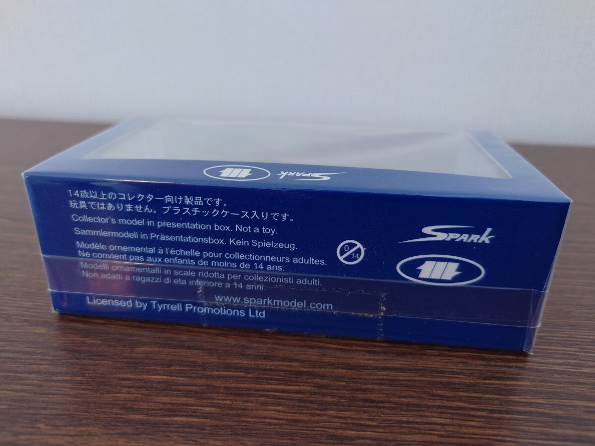 ★未開封品★宮沢模型特注 スパークモデル★1/43 ティレル 020 ホンダ テストカー★中嶋 悟 1991 ヘレス MMS001 Tyrrell HONDA Spark_画像4