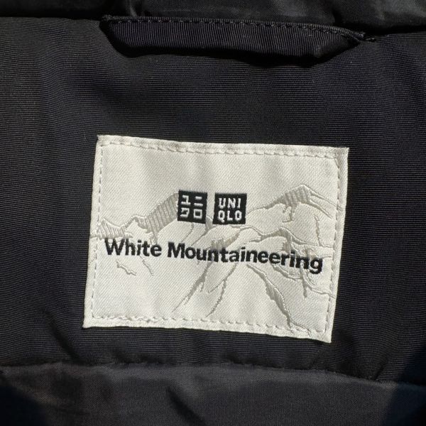 ユニクロ ホワイトマウンテニアリング UNIQLO×White Mountaineering ハイブリッドダウンオーバーサイズパーカ(S)ブラック_画像4