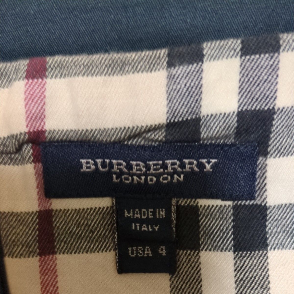 BURBERRY LONDON リバーシブル巻きスカート USA4【24時間以内に発送