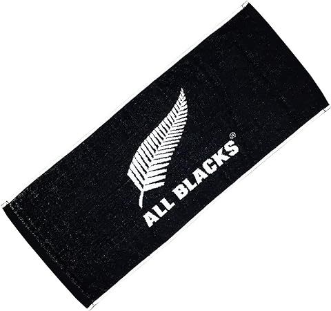 オールブラックス(All Blacks) ジャガードフェイスタオル 2枚 約80cm×34cmの画像2