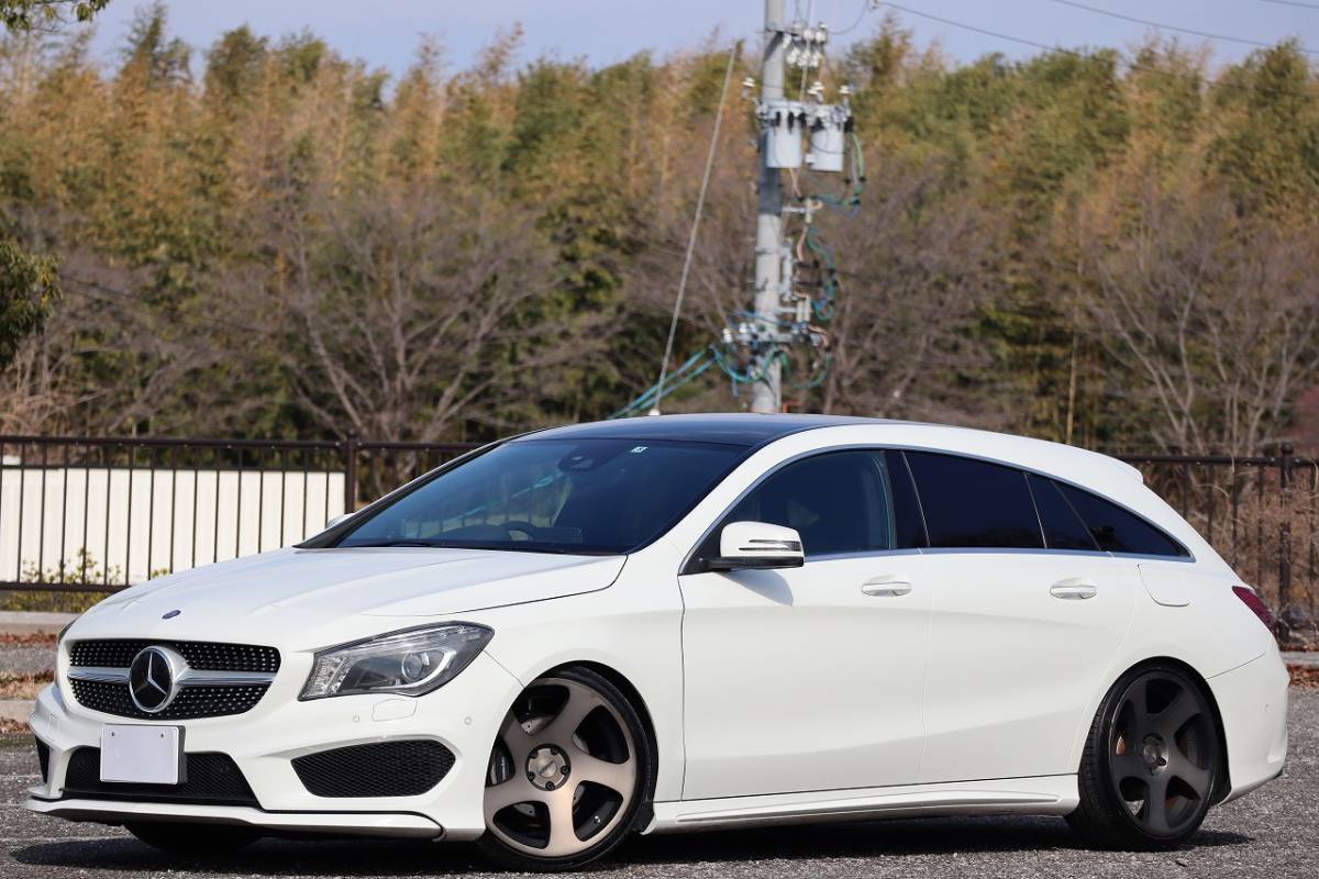 メルセデスベンツ☆CLA180シューティングブレークAMGライン☆カスタム☆レーダーセーフティPKG☆車検令和６年８月付き☆_画像2