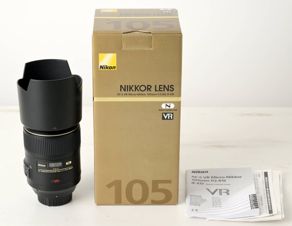 AF-S VR Micro-Nikkor 105mm F2.8G IF-ED ニコン　レンズ