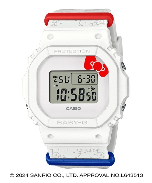 BABY-G/ベイビージー 『BGD-565KT-7JR』　HELLO KITTYコラボレーションモデル_画像2