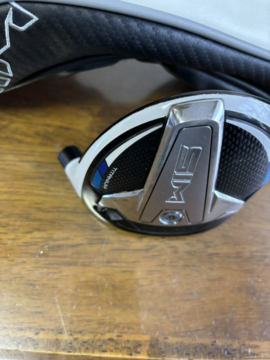 ★送料無料 美品★TaylorMade テーラーメイド SIM フェアウェイウッド 3W 15° FW 純正ヘッドカバー付属