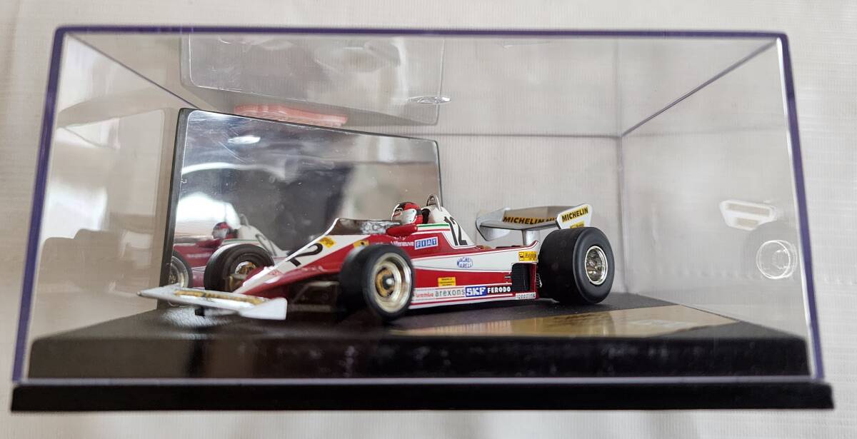 カルツォ 1/43 フェラーリ 312T3 1978 #12 ジル・ヴィルヌーブ ドライバー付 QUARTZO FERRARI 312T3 GILLES VILLENEUVE_画像3