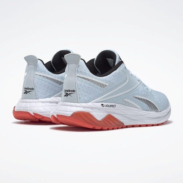 リーボック リクウィフェクト SPT AP 24cm ライトブルー/ホワイト/オレンジ Reebok LIQUIFECT SPT AP レディース ランニングシューズの画像3