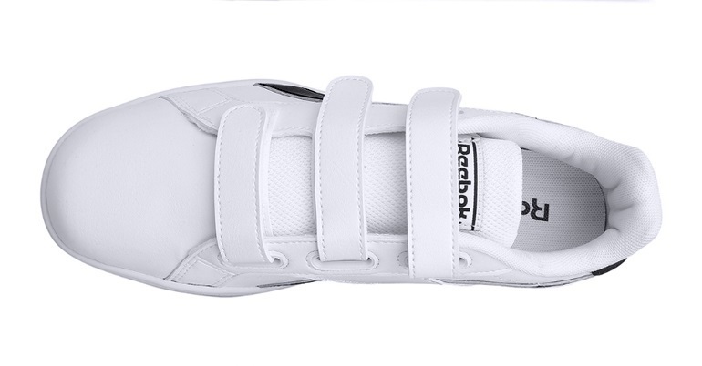 リーボック ロイヤル コンプリート2 ベルクロ 27cm ホワイト/ブラック 白 黒 モノトーン Reebok ROYAL COMPLETE2 VELの画像4