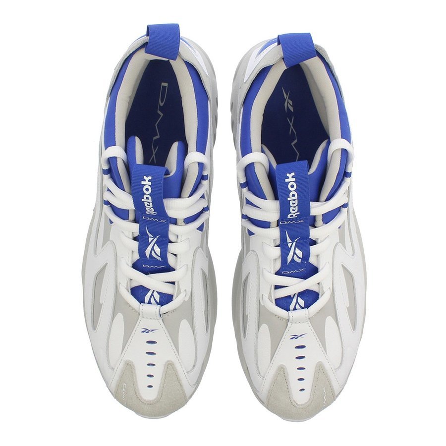  Reebok Classic ti- M X серии 1200 белый / серый / голубой 27.5cm Reebok CLASSIC DMX SERIES 1200 спортивные туфли 