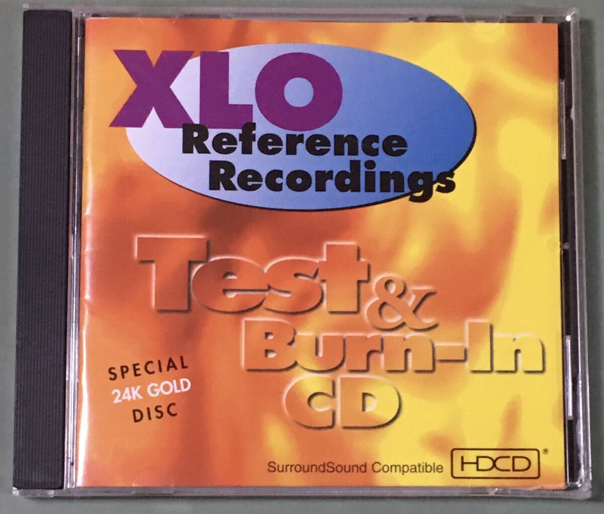 24K GOLD CD/XLO/REFERENCE RECORDINGS/TEST&BURN-IN CD/audiophile_画像1