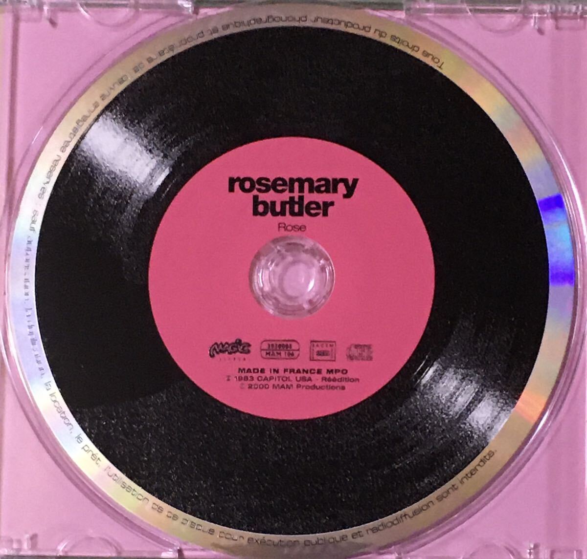 ROSEMARY BUTLER/ROSE/ローズマリー・バトラー/リマスター盤CD_画像3