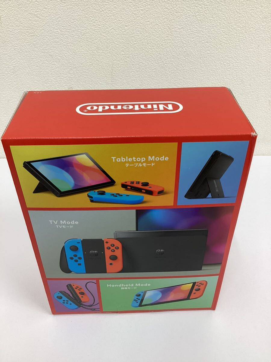 [ unused * unopened ]Nintendo Switch have machine EL model Nintendo switch nintendo neon blue neon red #17507