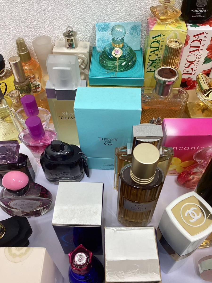 [1 jpy start ]CHANEL/GUCCI/ Tiffany /Christian Dior/ Escada / Nina Ricci / Coach / Samurai / Lancome / BVLGARY perfume 60 point and more 