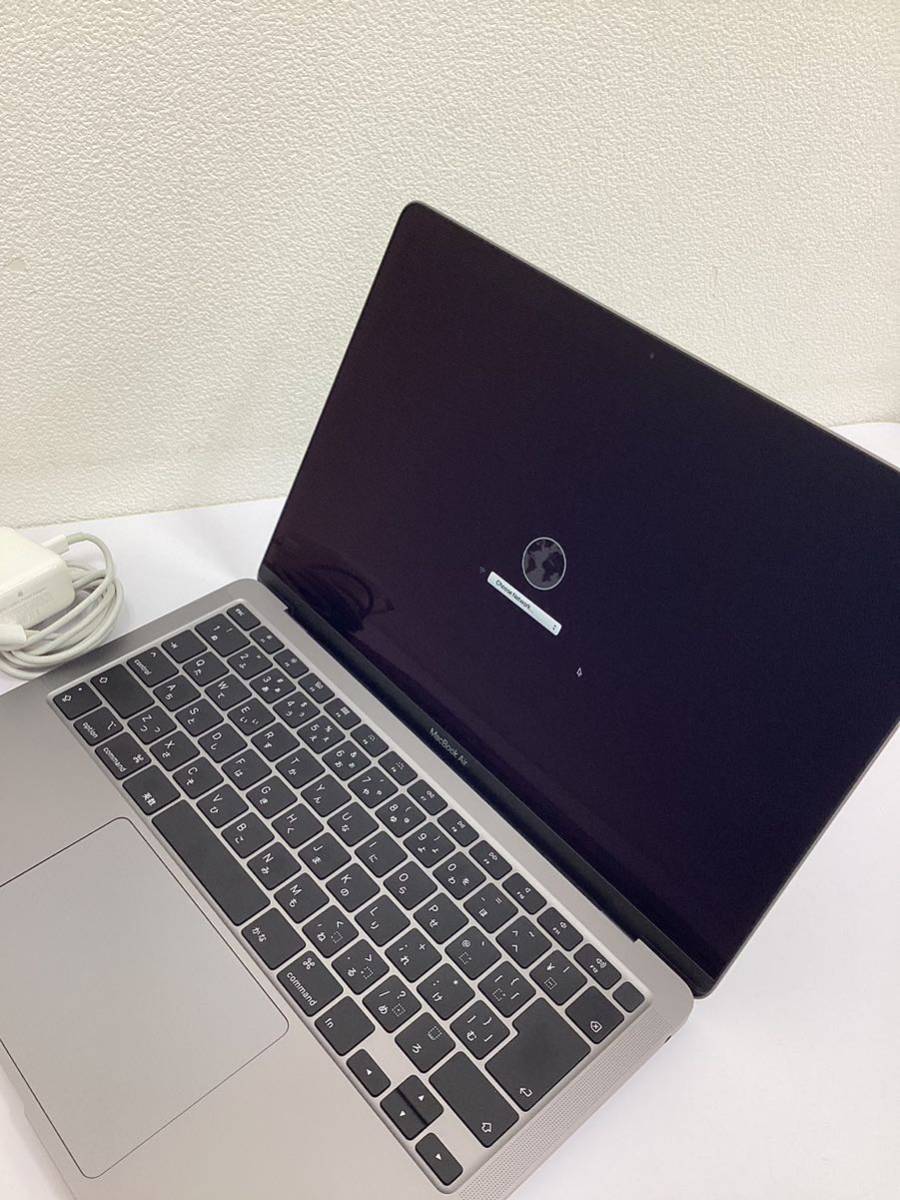 Apple MacBook Air　PC 　A2179　マックブックエアー　ノートパソコン　通電OK　充電コード付き　初期化済み♯17088_画像1