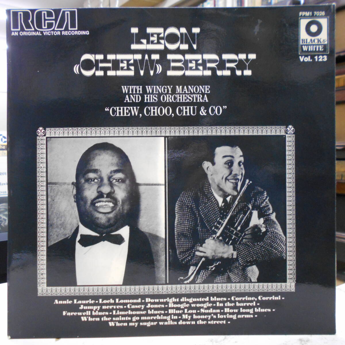  輸入盤 LEON CHEW BERRY / w. WINGY MANONE ORCH. (RCA FPM1-7026)の画像1