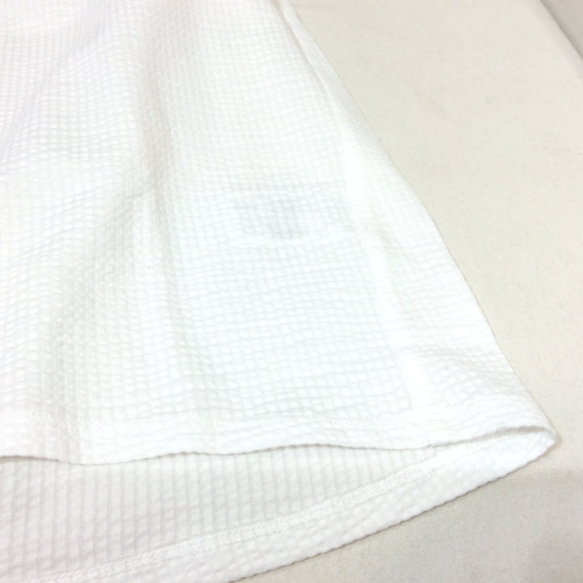  unused *J.PRESS J Press lady's short sleeves cut and sewn M white [ click post possible ]