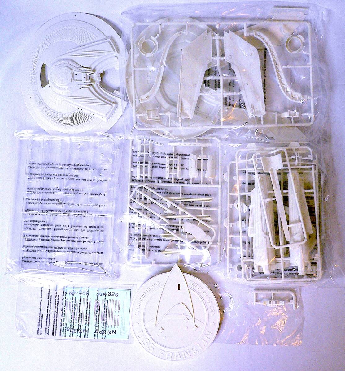 Moebius Mebius model 1/350 NX-326 U.S.S. Frank Lynn STAR TREK BEYOND Star Trek *biyondo plastic model unused not yet constructed 