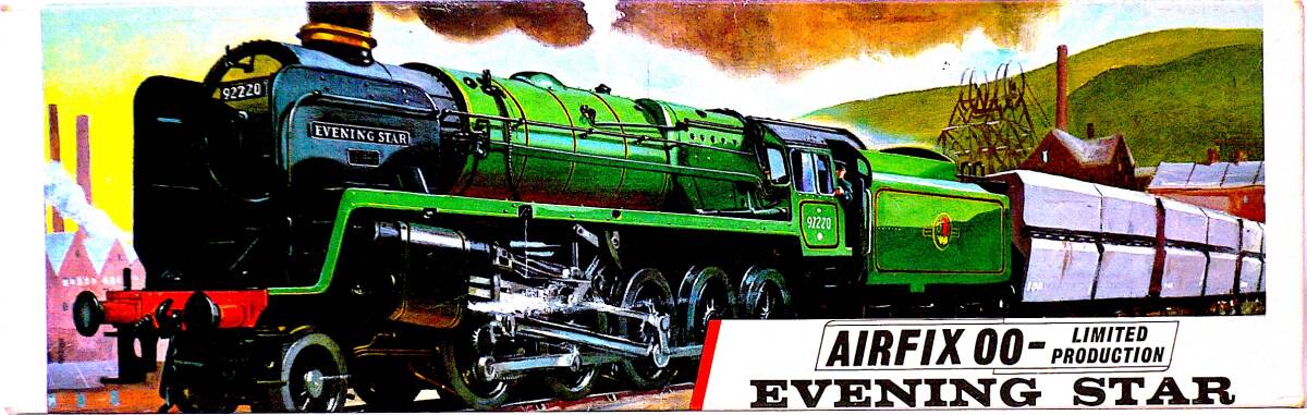 Airfix/エアフィックス 絶版 1/76 HO/OO 英国国鉄 EVENING STAR 92000 クラス 蒸気機関車 プラモデル 未開封 未組立 稀少_画像1