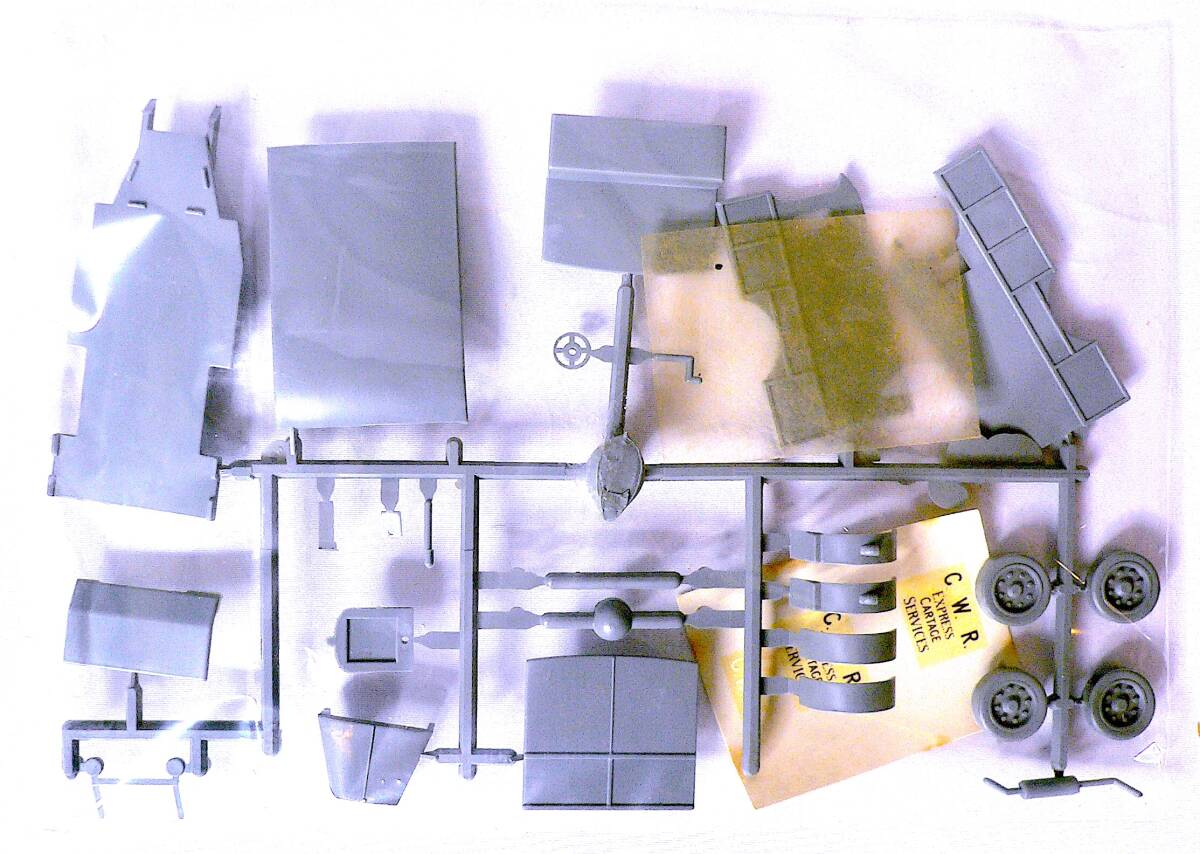 DAVRIC 1/72 00/HO ソーニークロフト 1.5トン 小荷物配送車 鉄道模型 ジオラマ プラモデル 未組立 送料無料の画像6