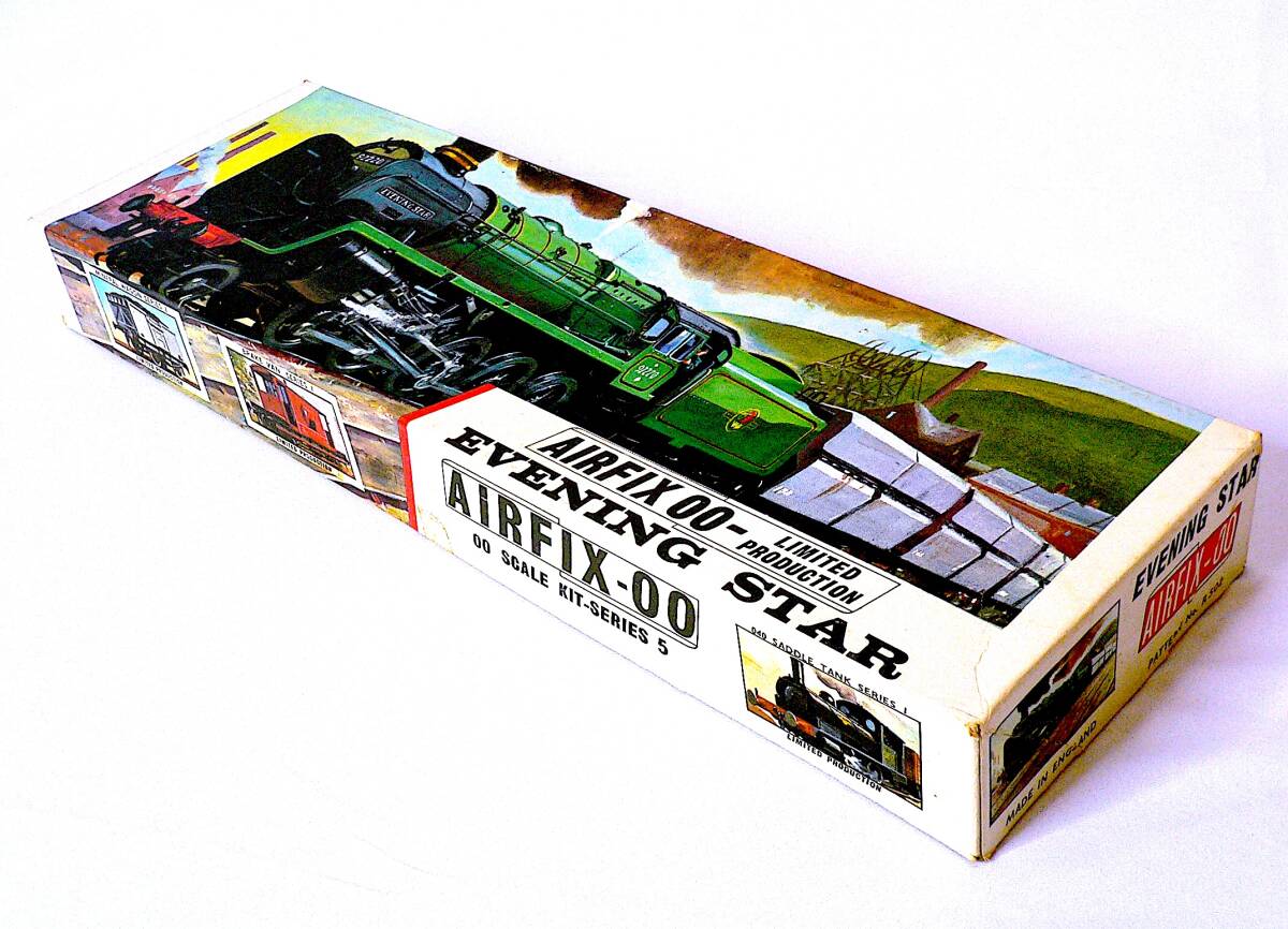 Airfix/エアフィックス 絶版 1/76 HO/OO 英国国鉄 EVENING STAR 92000 クラス 蒸気機関車 プラモデル 未開封 未組立 稀少_画像4