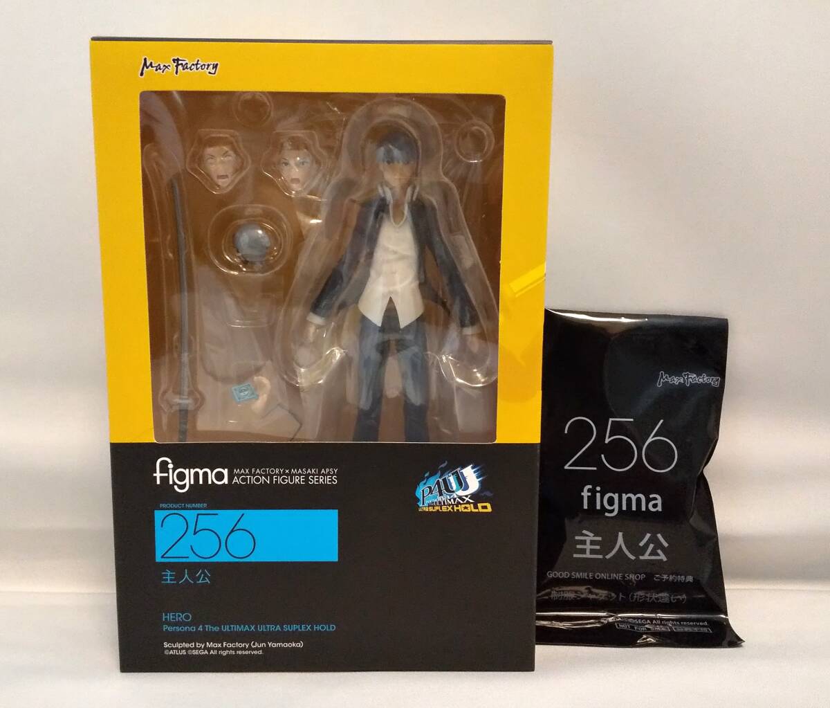 新品 国内正規品 figma ペルソナ4 主人公（鳴上 悠） 特典 制服ジャケット（形状違い）_画像1