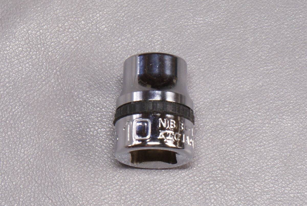 KTC nepros ネプロス ３/８sq スタンダードソケット １０ｍｍ ６角の画像5