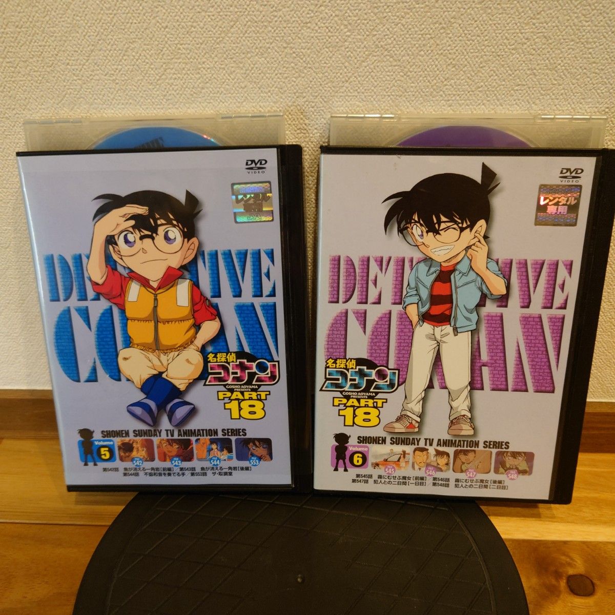 DVD アニメ 名探偵コナン PART18 全10巻セット レンタル落ち