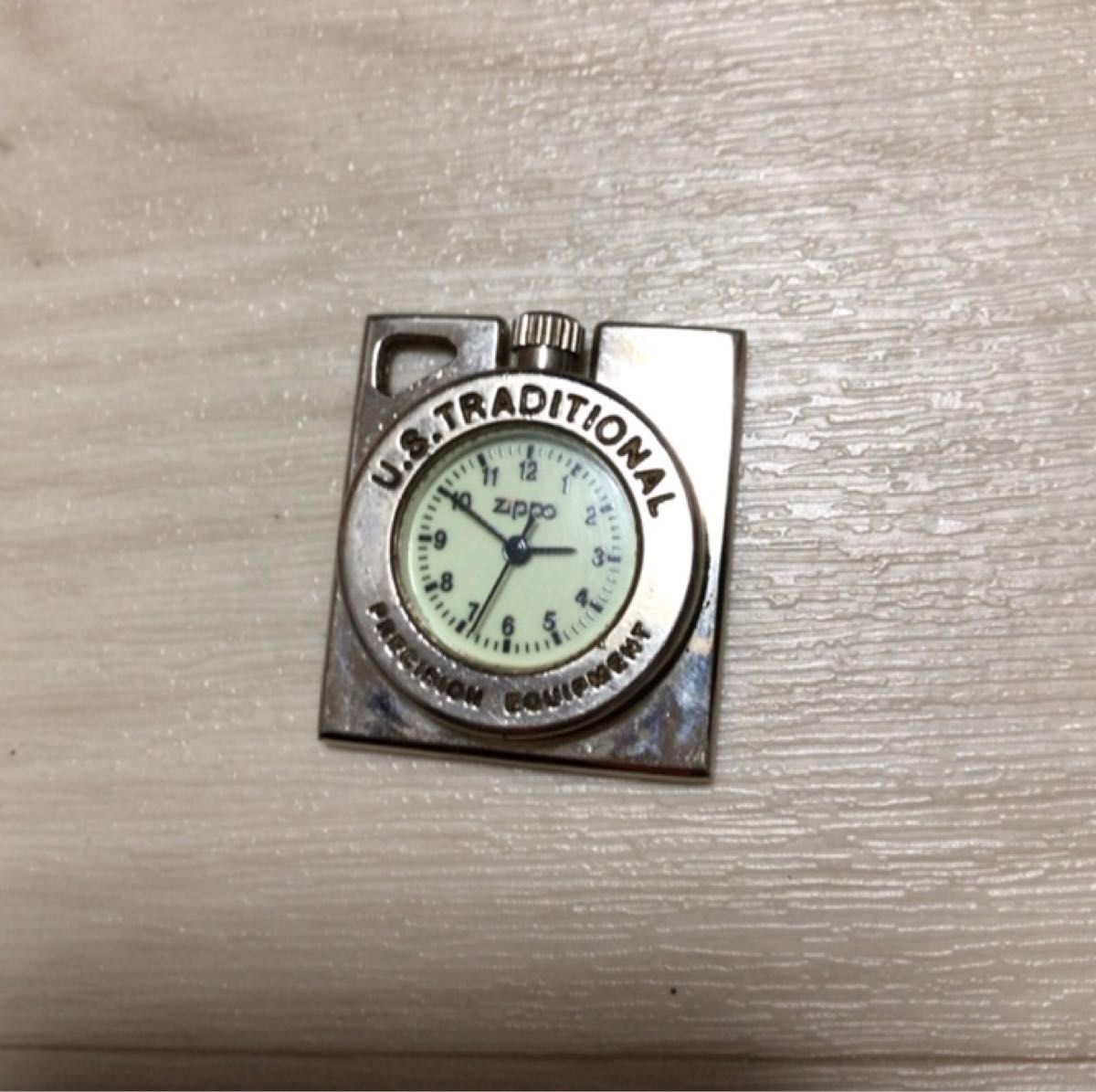 ZIPPO U S TRADITIONAL 1996 ジッポー 時計2個付き ジッポ ZIPPO U S TRADITIONAL 1996 ジッポー 時計2個付き ジッポ