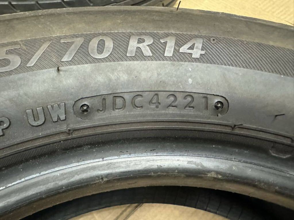 165/70R14 NEXTRY 中古4本セット送料込み8,000円 21年製 ブリヂストン_画像5