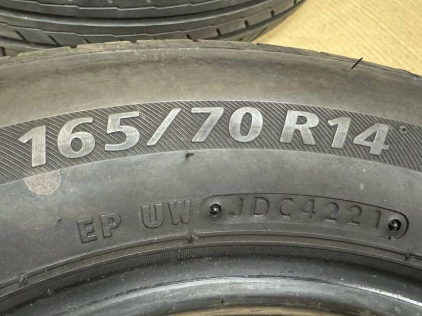 165/70R14 NEXTRY 中古4本セット送料込み8,000円 21年製 ブリヂストン_画像3