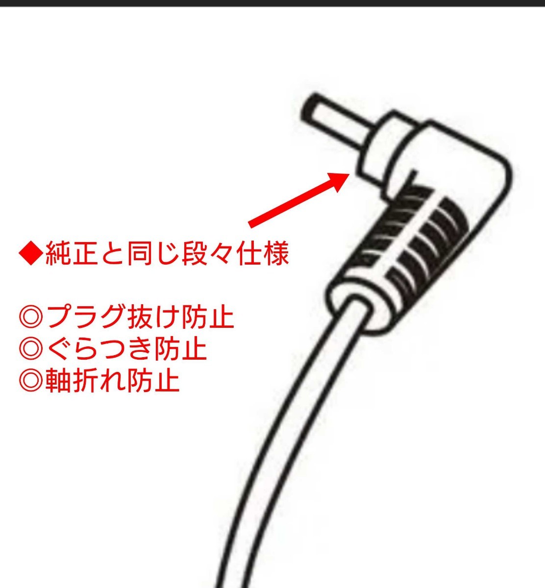 送料無料 即決 SAE0015AA パナソニック 互換 モニター充電用 プライベート・ビエラ ACアダプタ (UN-10T7/UN-10T8/UN-15T7他)ACアダプタ 管 _画像3