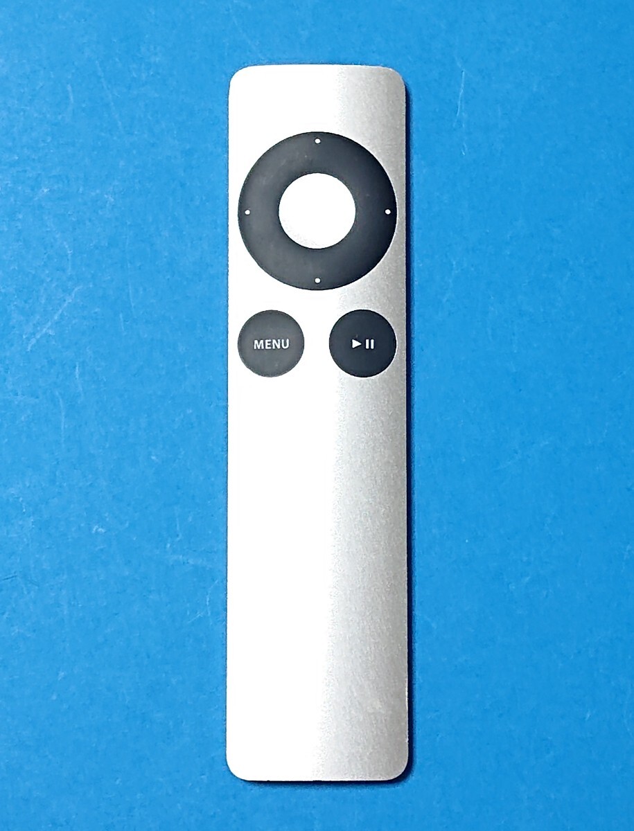 送料無料 即決 Apple TV 純正 リモコン Remote リモート Aluminum アルミニウム シルバー 銀色 アップルTV A1294 管1の画像1