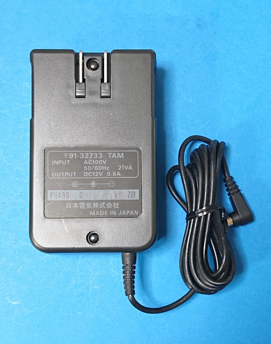 送料無料 即決 NEC PC-98HA-12 ACアダプタ DC12V/0.8A(互換 HP 小型ノートパソコン用 充電器 F1011A ABA HP200LX HP100LX等用）管A2 の画像2