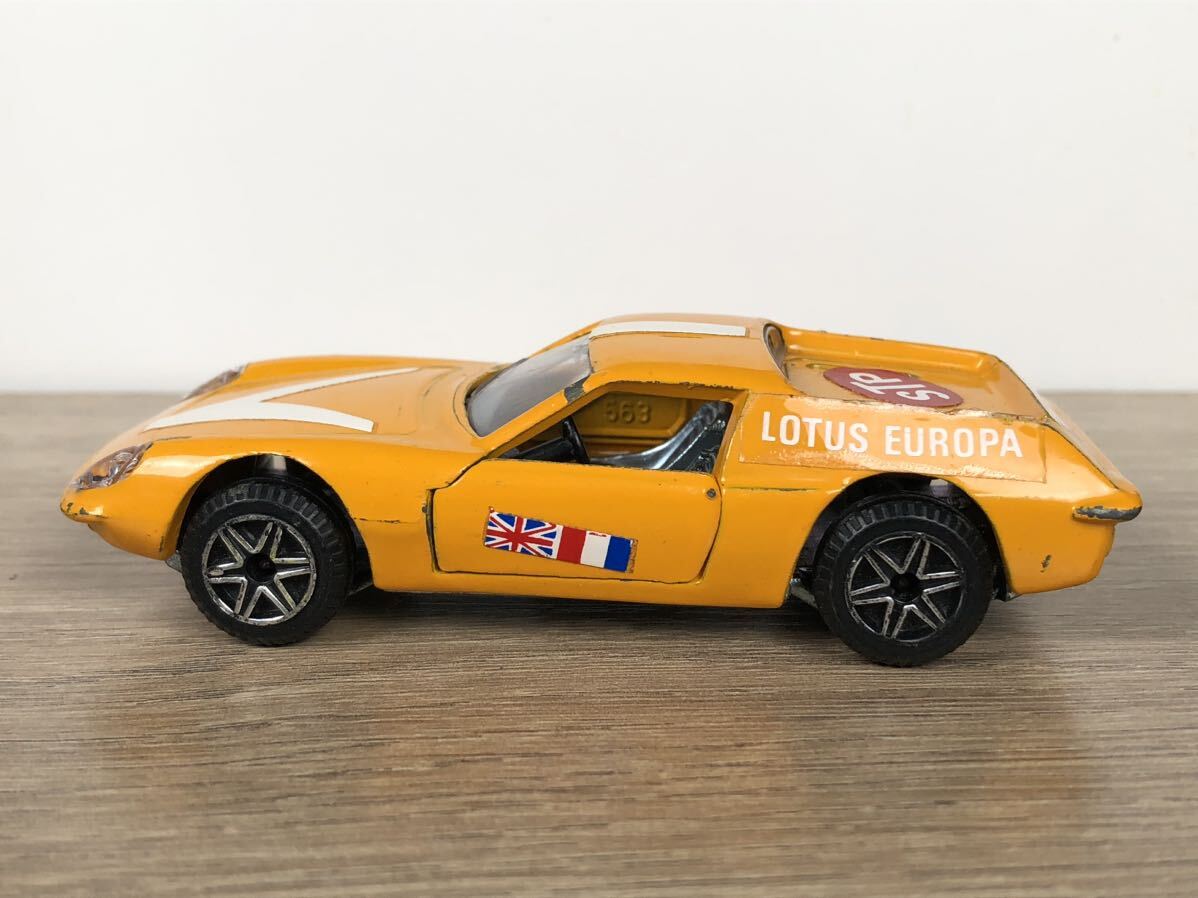 POLITOYS EXPORT 563 LOTUS EUROPA 1/43 ミニカー ポリトーイ ロータス ヨーロッパ イタリア製 _画像2