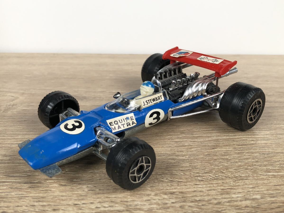 破損ありジャンク POLITOYS 1/32 F1 ミニカー3台 HONDA MATRA イタリア製_画像2