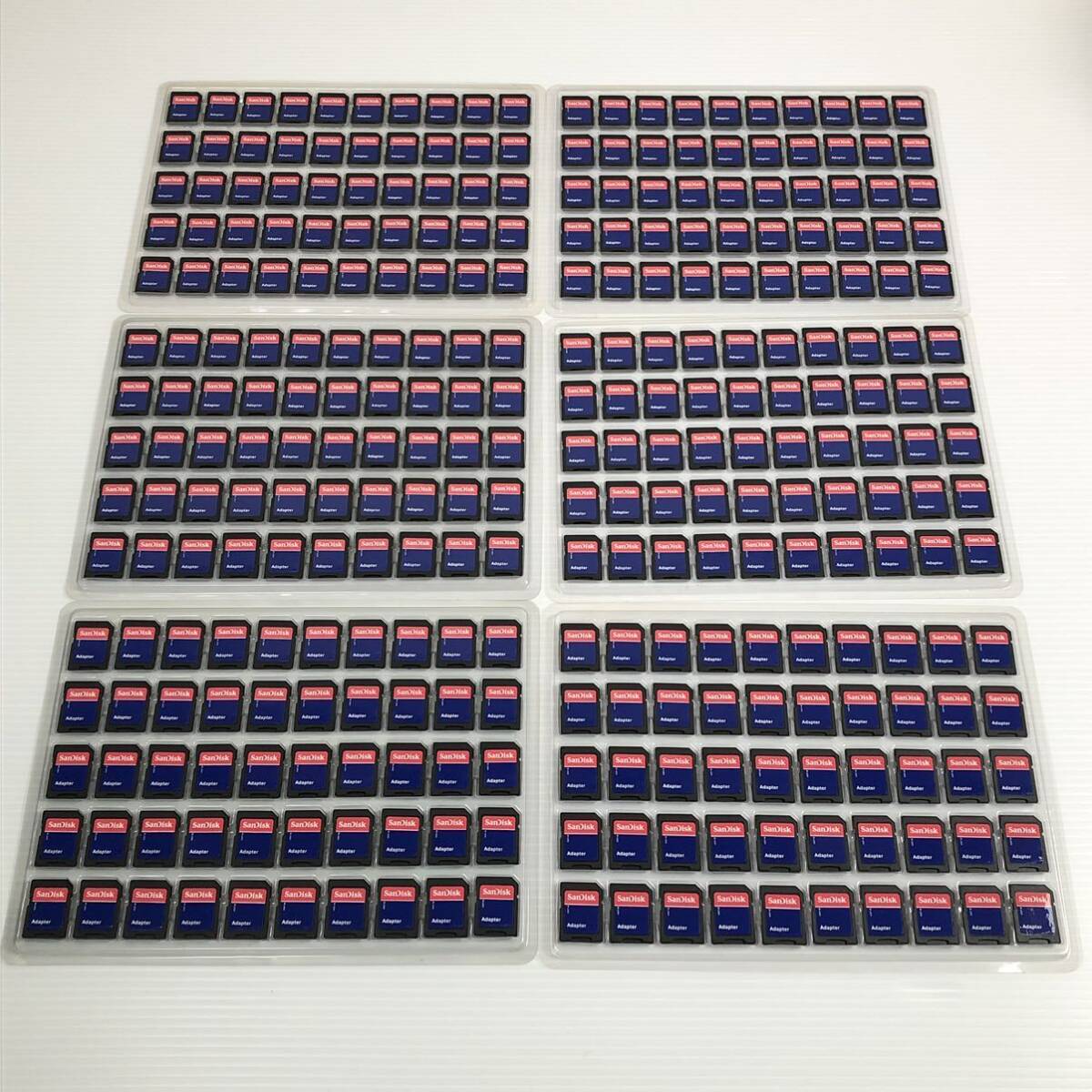 SanDisk マイクロSD変換アダプター 300枚まとめ売り MicroSD 変換 アダプター Adapter_画像1