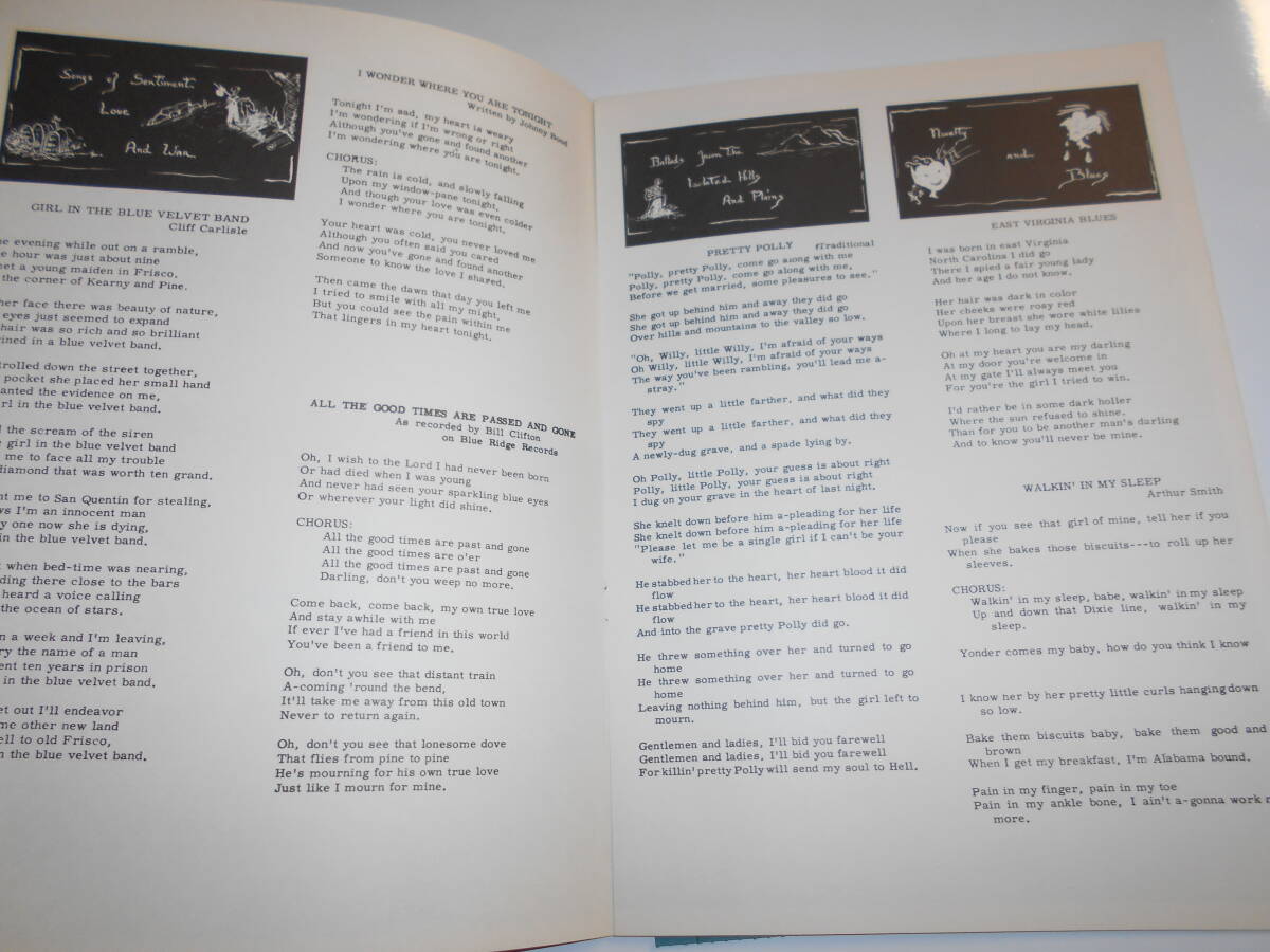 パンフレット プログラム (チラシ チケット半券)テープ Bill Clifton ビル クリフトン 1976年昭和51_画像5